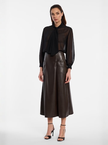 Ana Alcazar Skirt 'Enovas' in Brown