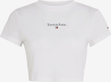 balta Tommy Jeans Marškinėliai: priekis