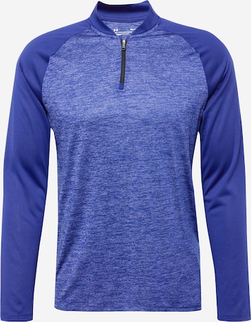 UNDER ARMOUR Performance Shirt in Blue: front