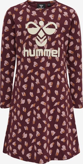 Hummel Kleid in beige / pueblo / altrosa / weinrot, Produktansicht