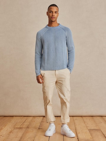 DAN FOX APPAREL Pullover 'Timo' in Blau