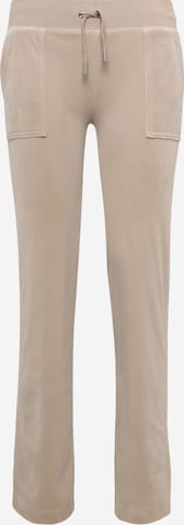Juicy Couture Petite Trousers 'DEL RAY POCKETED PANT (PETITE)' in Beige: front