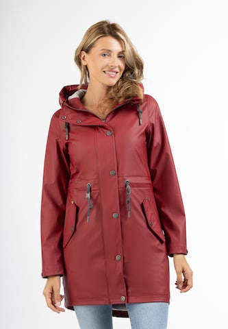 Usha Raincoat in Red: front