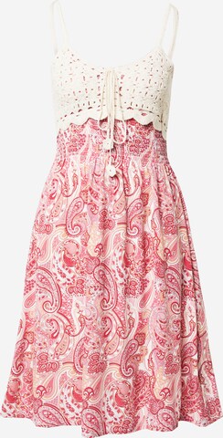 rozā Hailys Vasaras kleita 'Kana': no priekšpuses