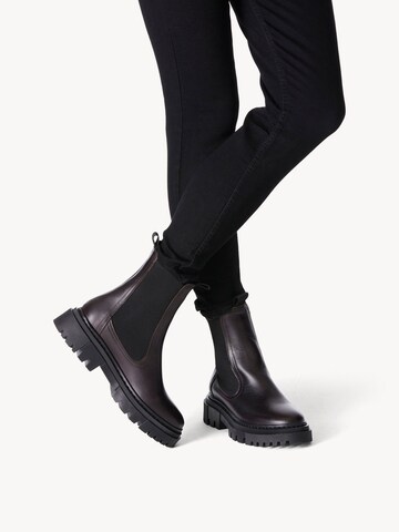 TAMARIS Chelsea boots in Bruin: voorkant