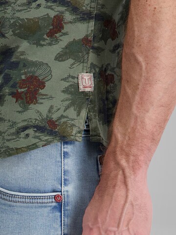 TIMEZONE Shirt 'Jersey' in Green