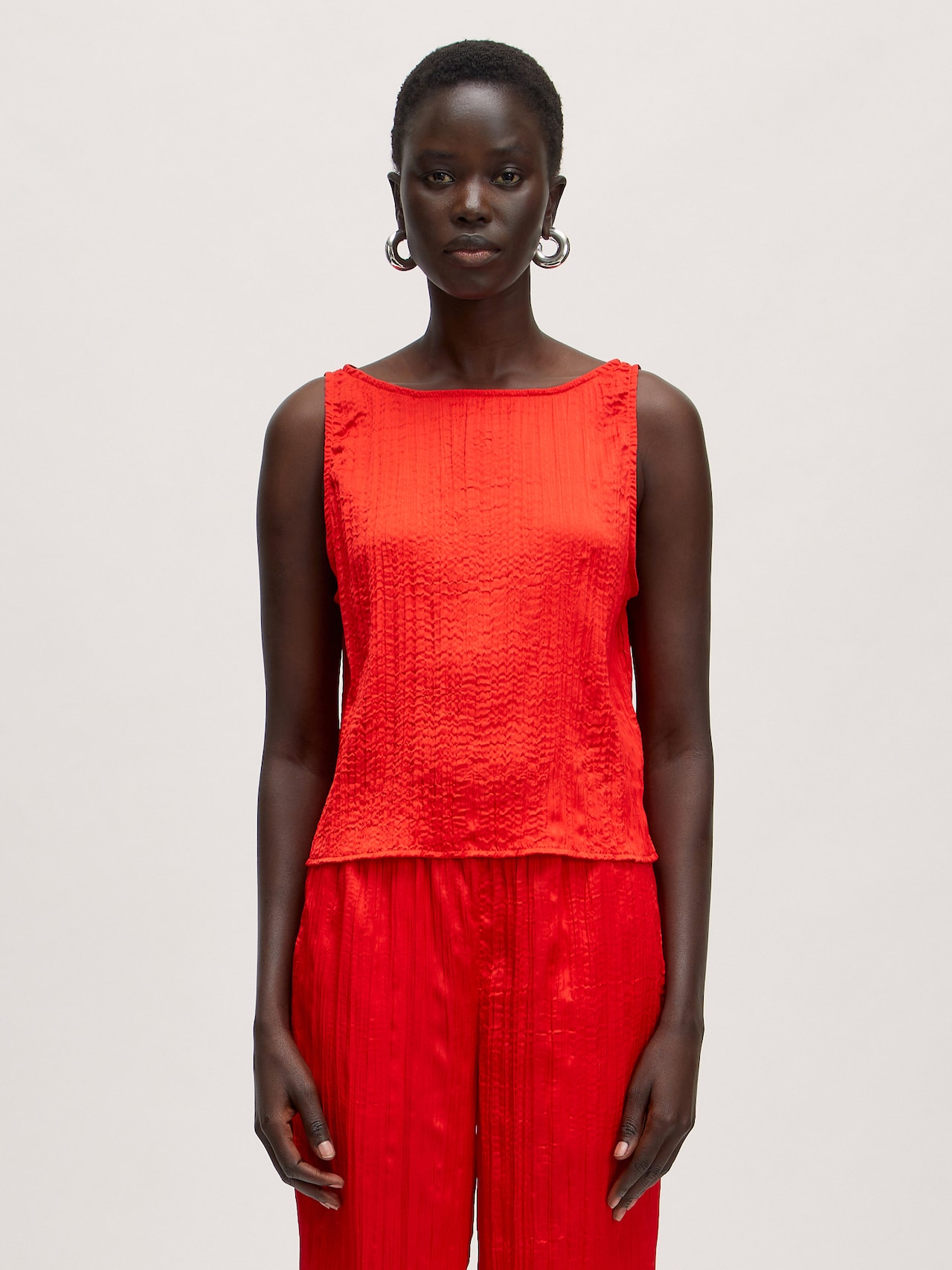 EDITED Produkte Bluse 'Canice' rot