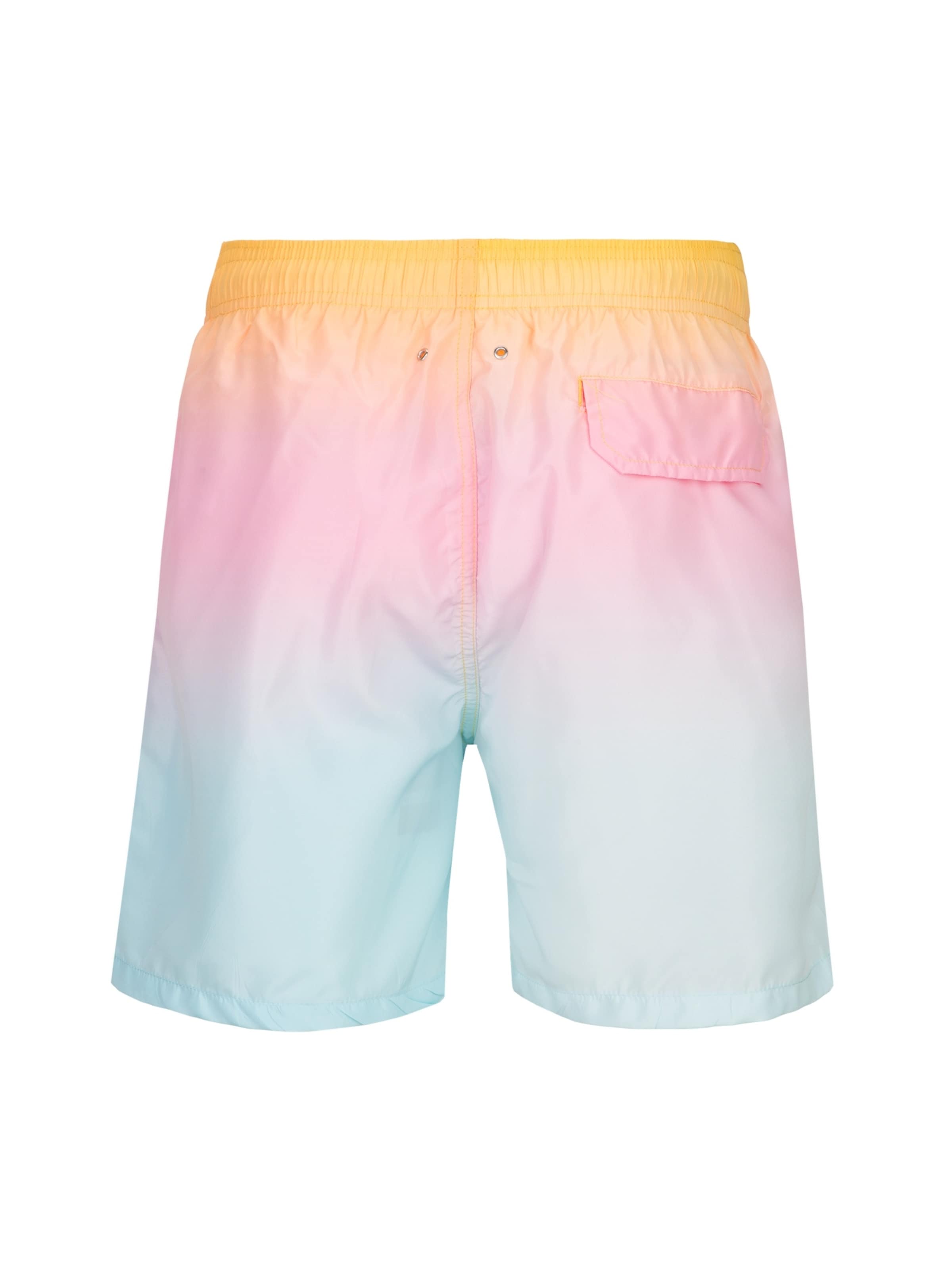 19V69 ITALIA Swimming shorts 'Siro' in Orange