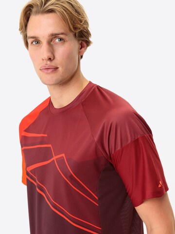 VAUDE Functioneel shirt 'Moab VI' in Rood