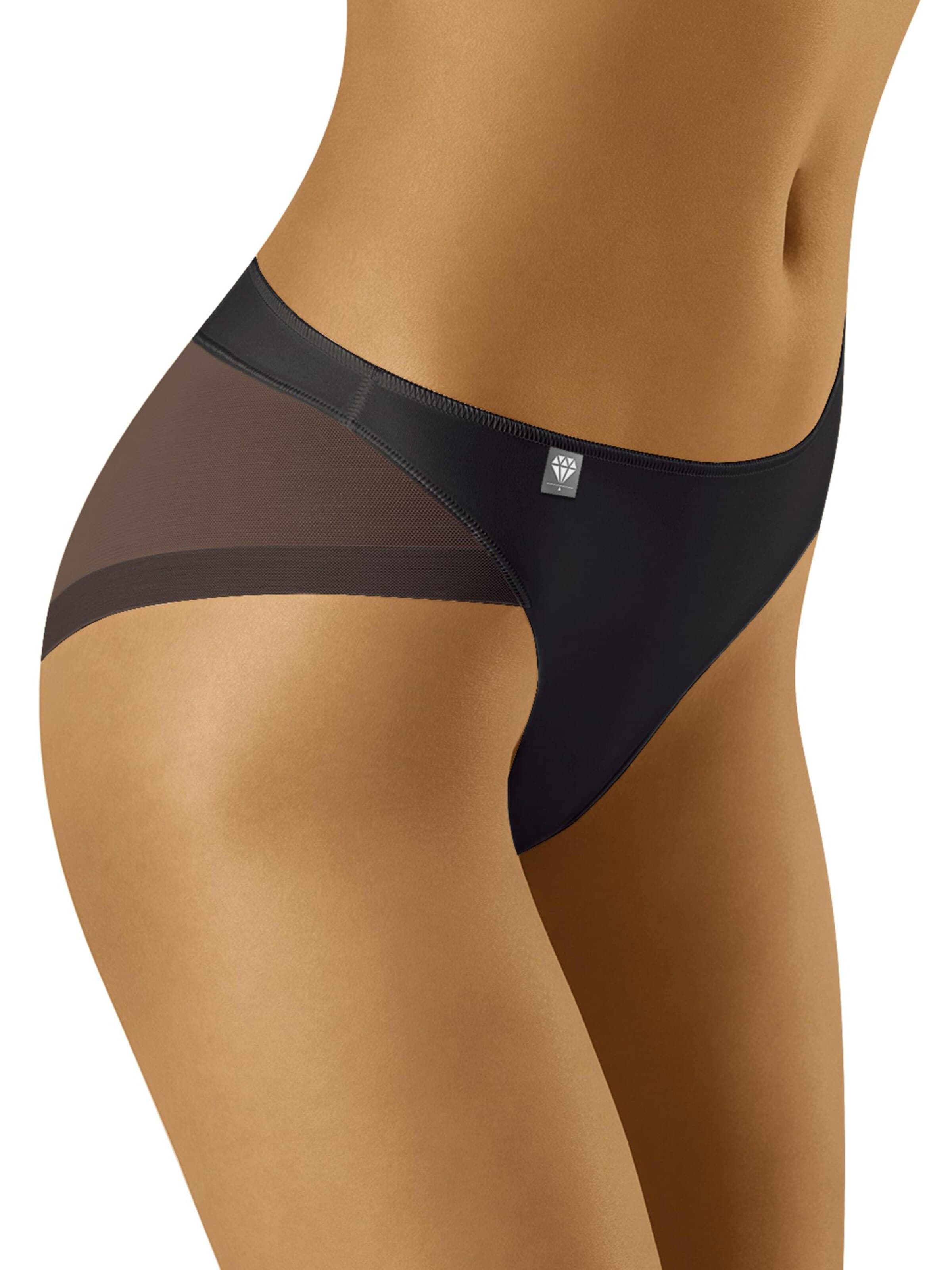 Wolbar Slip 'Diamond 3517' in Zwart