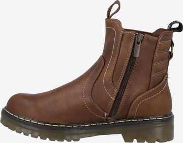 MUSTANG Chelsea Boots in Braun