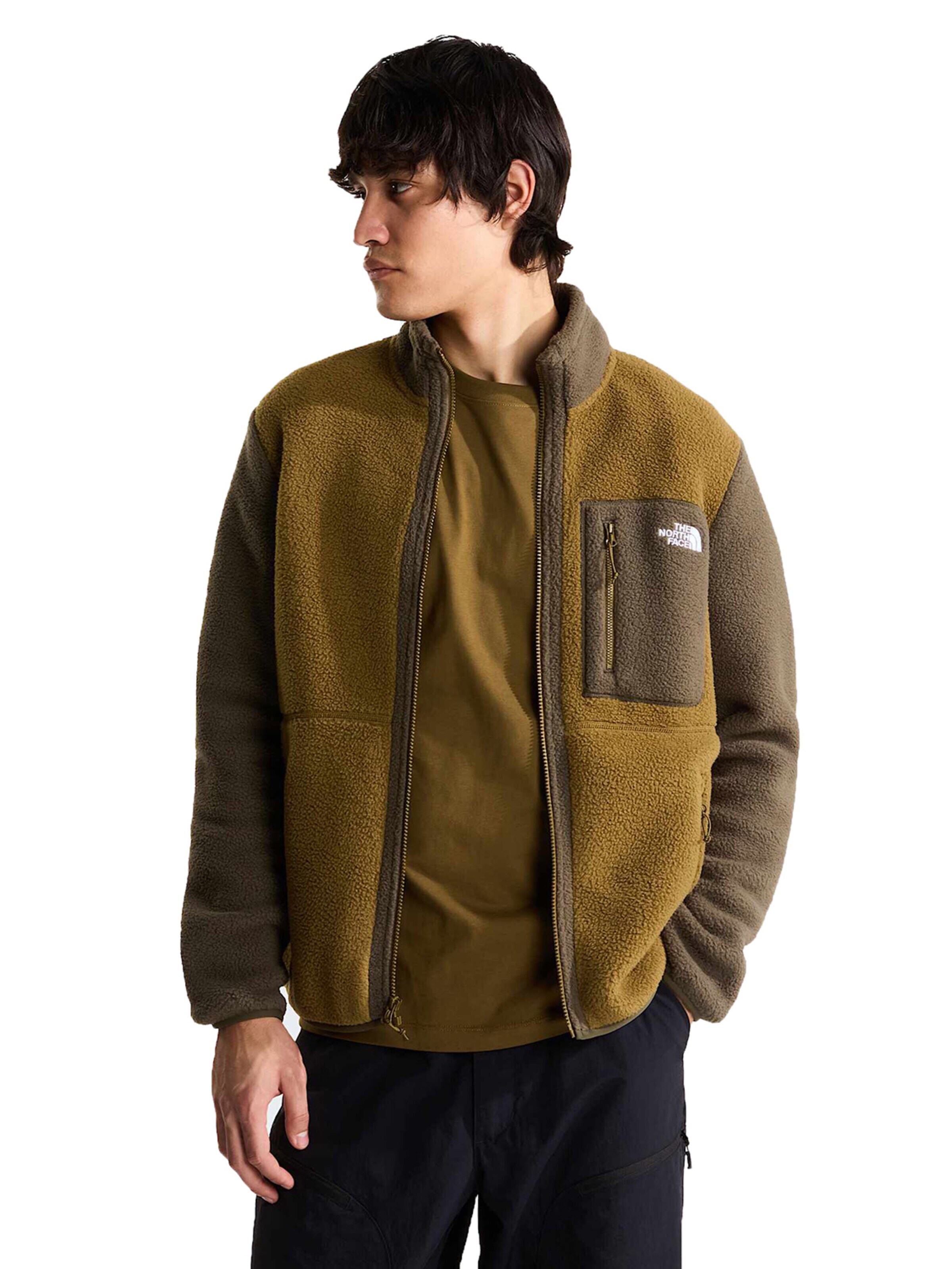 THE NORTH FACE Fleece Jacket 'Yumiori' in Brown