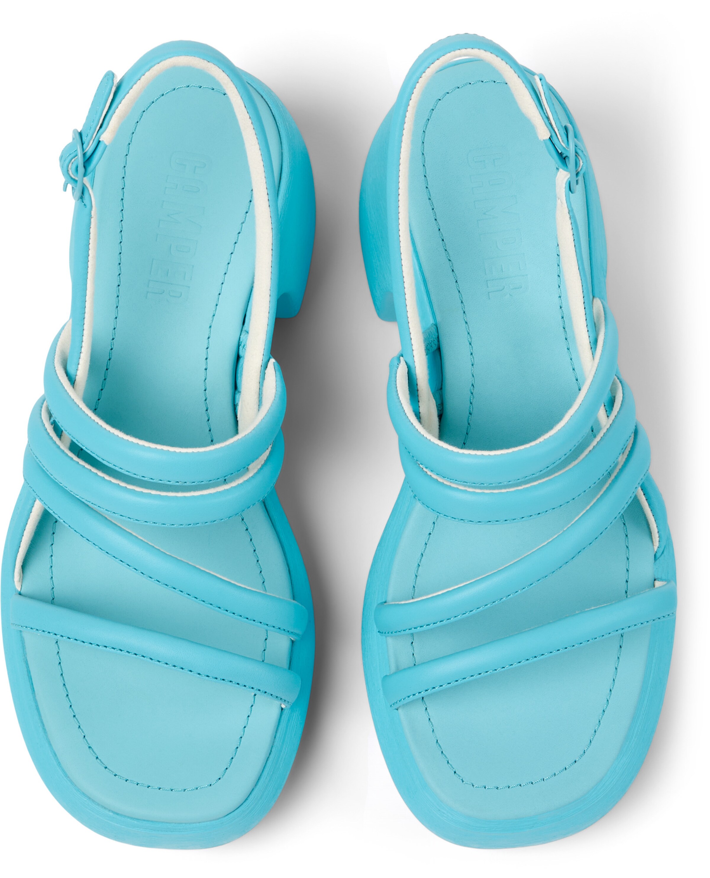 CAMPER Strap sandal ' Thelma' in Blue
