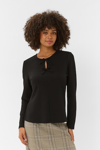 T-shirt CULTURE en noir : devant