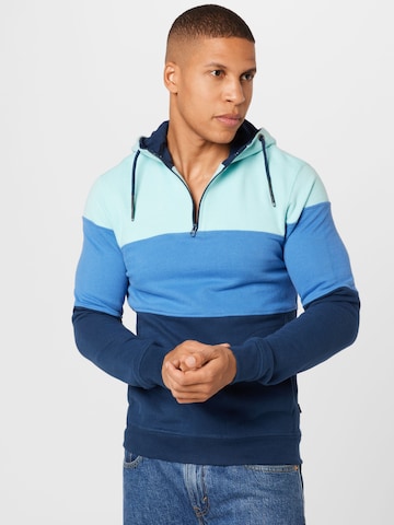 BLEND Sweatshirt in Blauw: voorkant