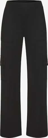 H.I.S Cargo Pants in Black: front