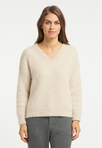 Usha Sweater in Beige: front