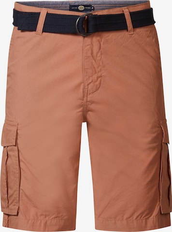 Pantalon cargo Petrol Industries en rouge : devant