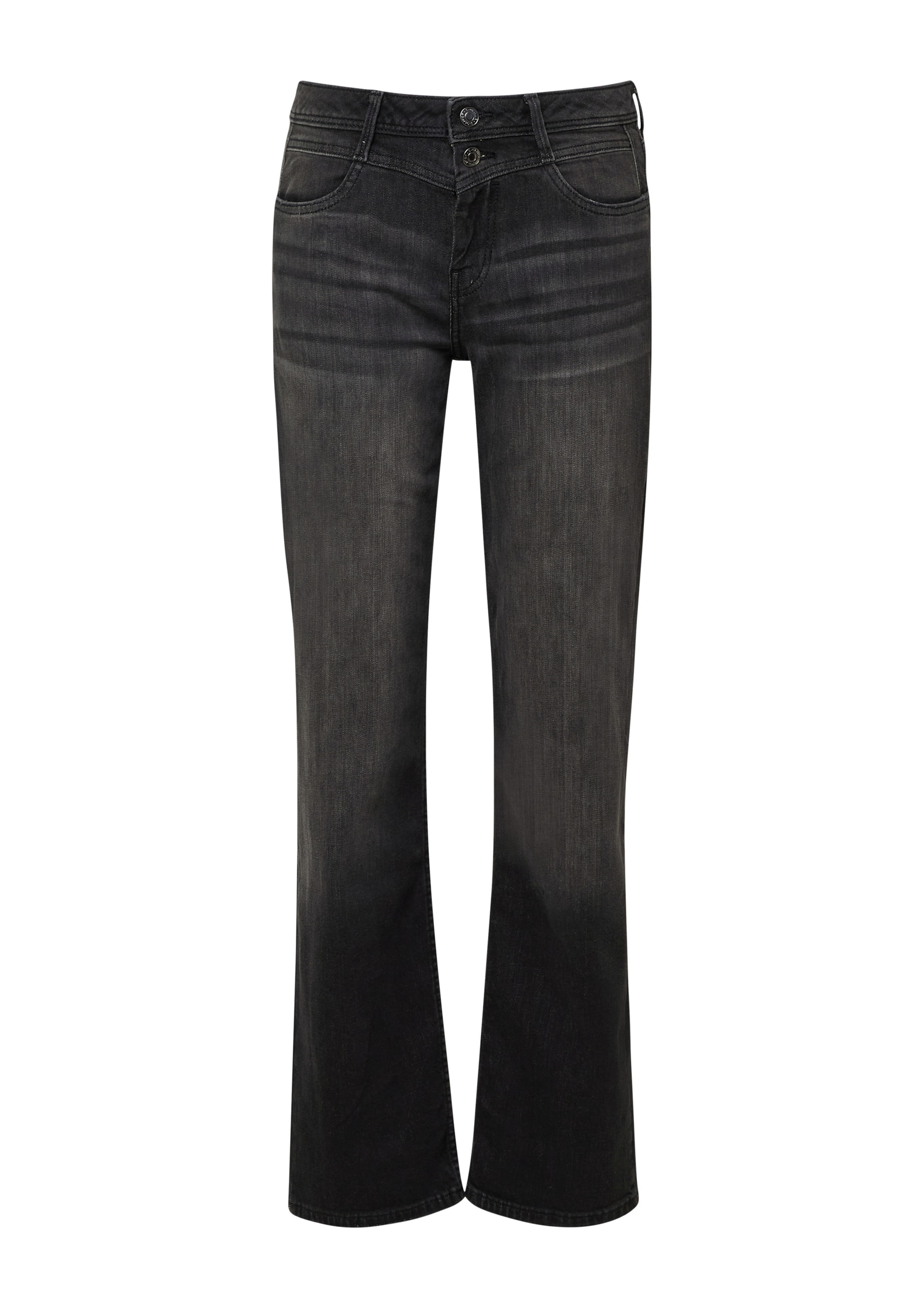 regular Jeans 'Karolin' di s.Oliver Red Label Plus in nero: frontale