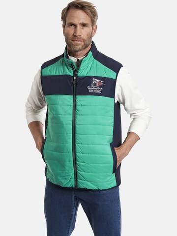 Jan Vanderstorm Vest 'Ratmar' in Green: front