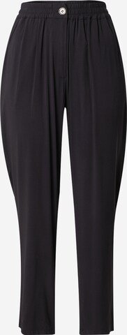 Soft Rebels Regular Pleat-front trousers 'Brianna' in Black: front