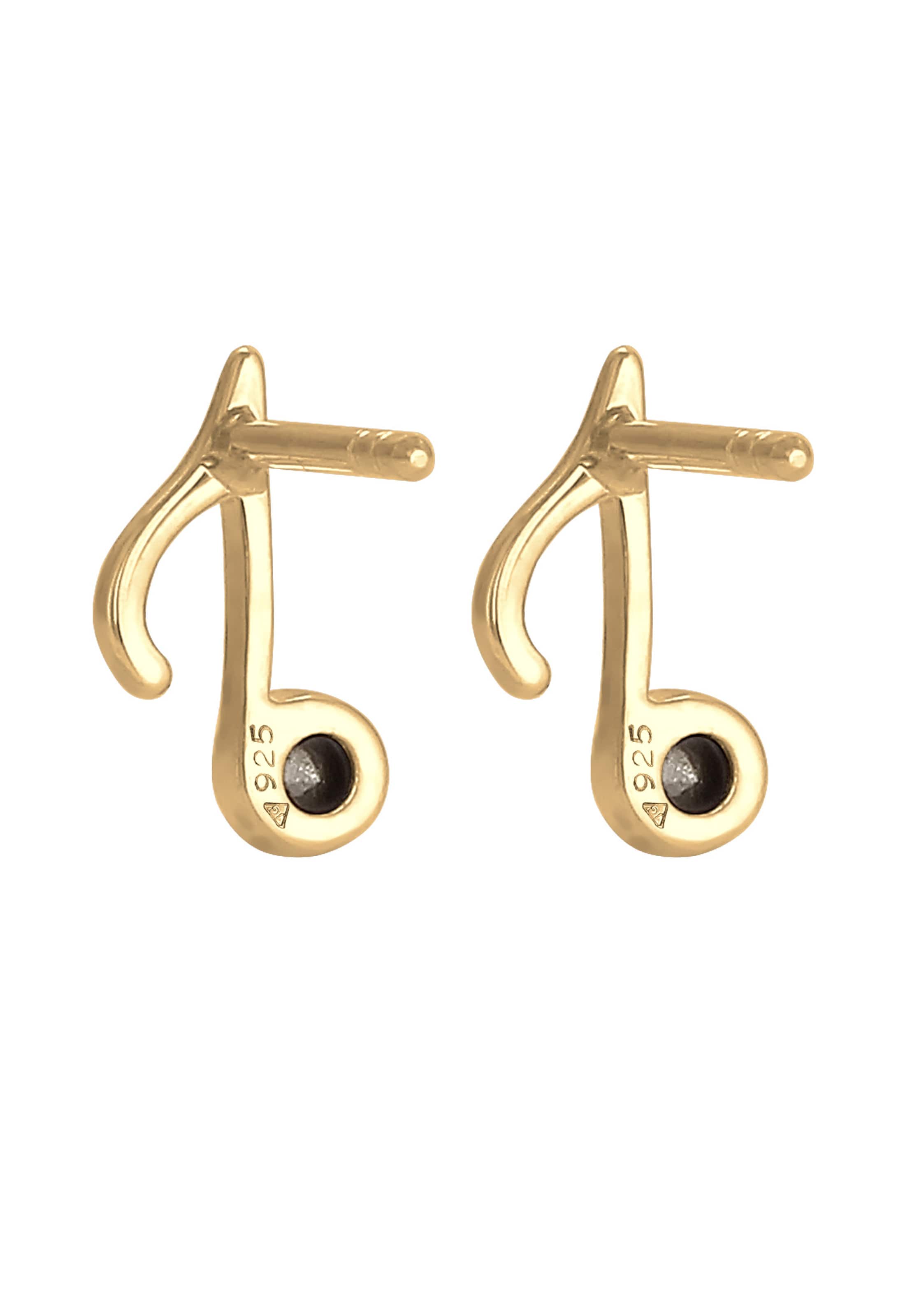 Boucles d'oreilles 'Note' ELLI en or