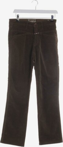 Closed Pants in XS in Brown: front