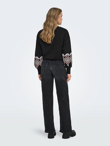 ONLY Sweatshirt 'Brooke' in Black