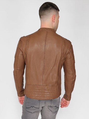 MUSTANG Lederjacke ' 31021311 ' in Braun