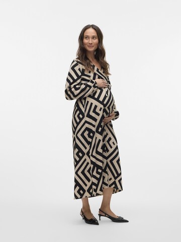 Vero Moda Maternity Kleid 'VMMPOET' in Beige