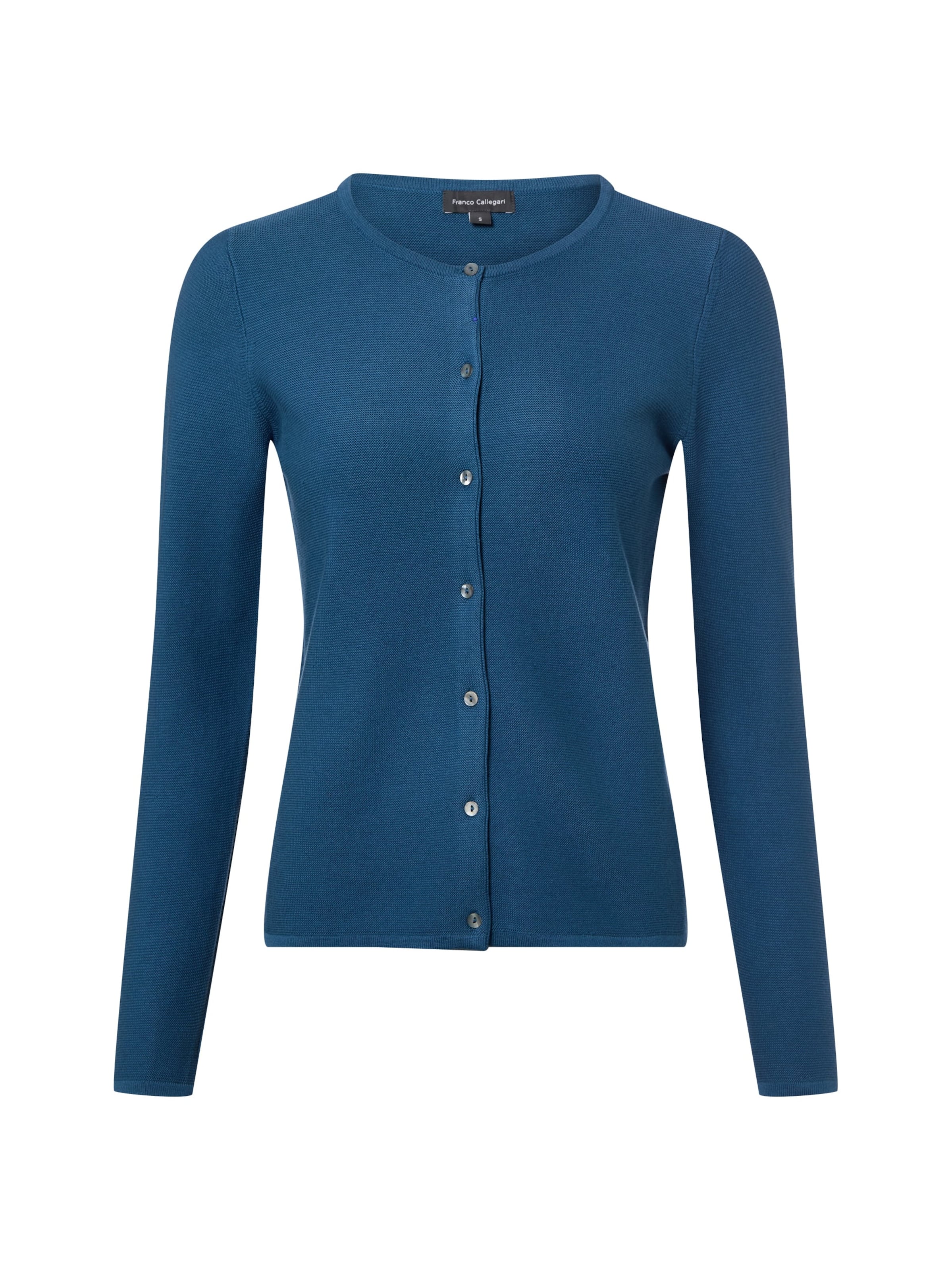 Franco Callegari Strickjacke in Blau: Vorderseite