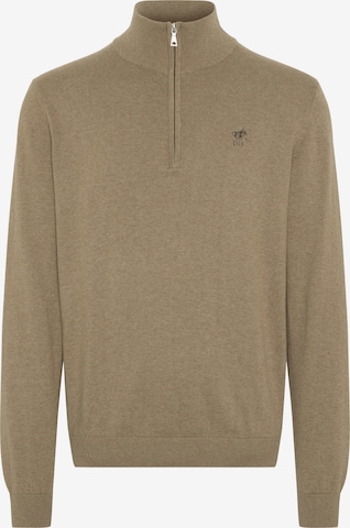 Polo Sylt Sweater in Beige: front
