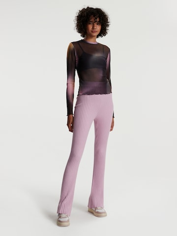 EDITED Boot cut Pants 'Lonie' in Purple