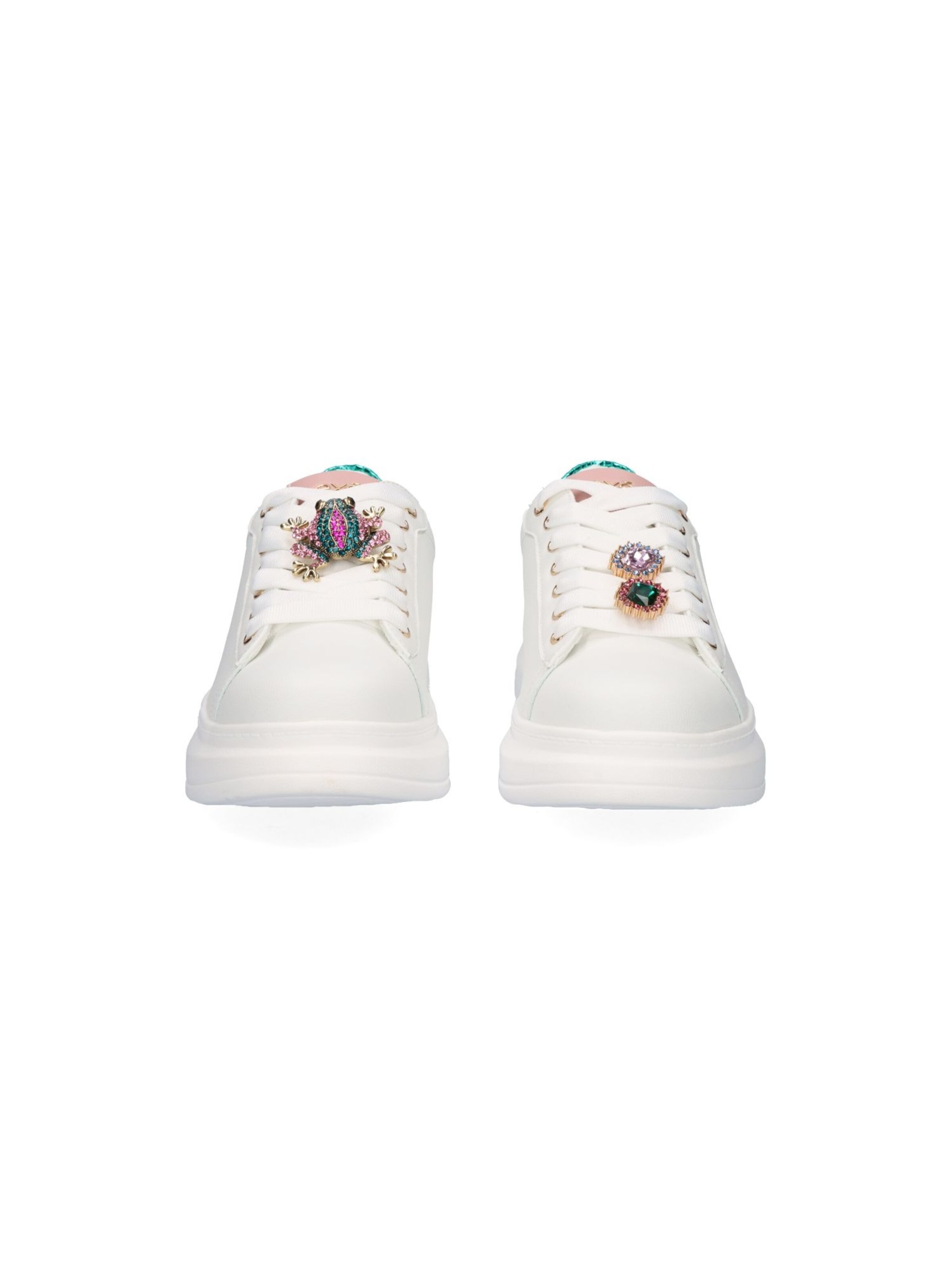 Baskets basses '66-51EX03' EXE en blanc