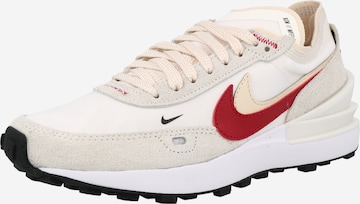 Nike Sportswear Platform trainers 'WAFFLE ONE SE' in Beige: front