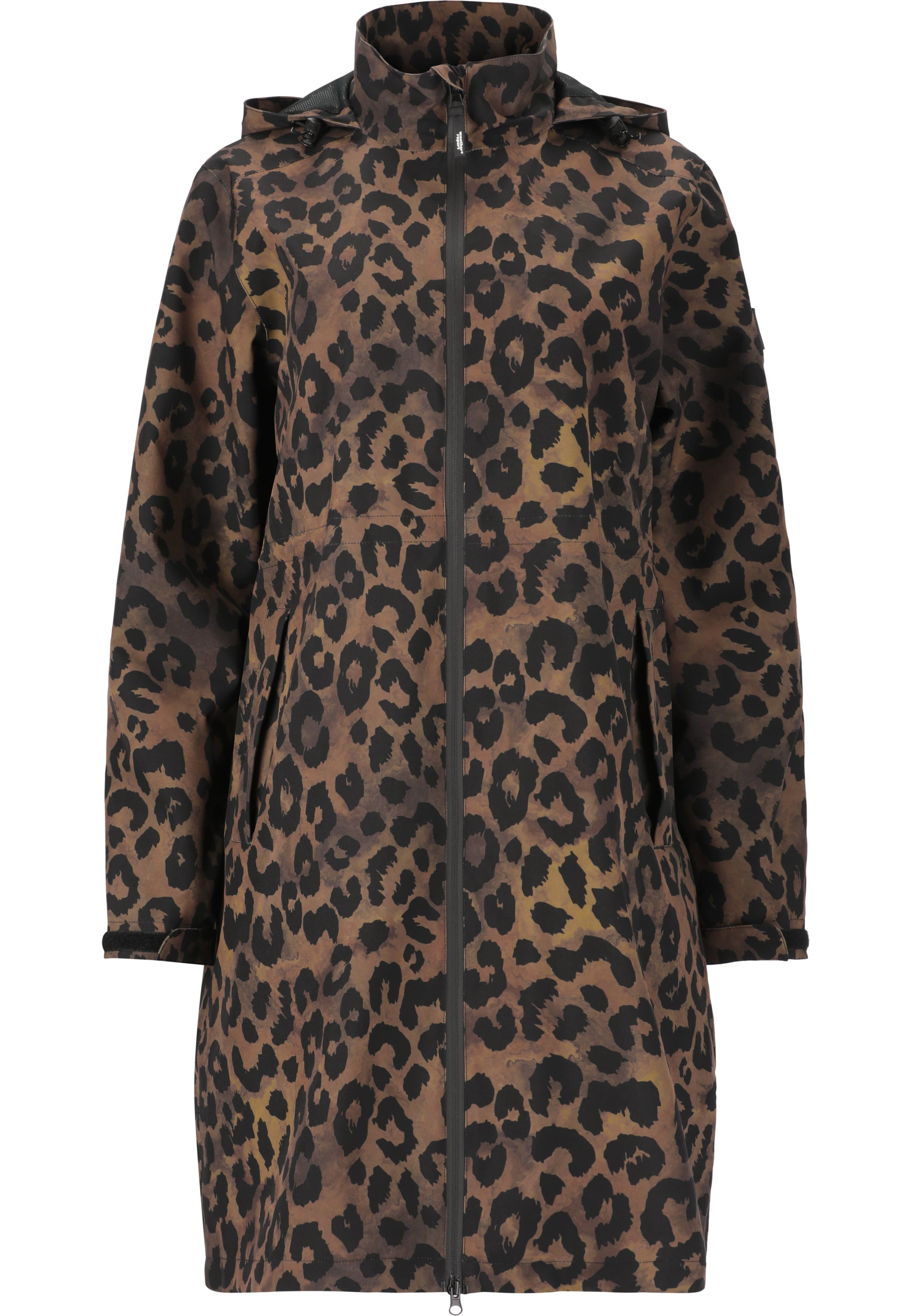 Weather Report Funktionsjacke 'Balmy' in Schwarz: Vorderseite