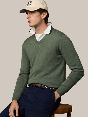 Hackett London Trui 'ESS' in Groen