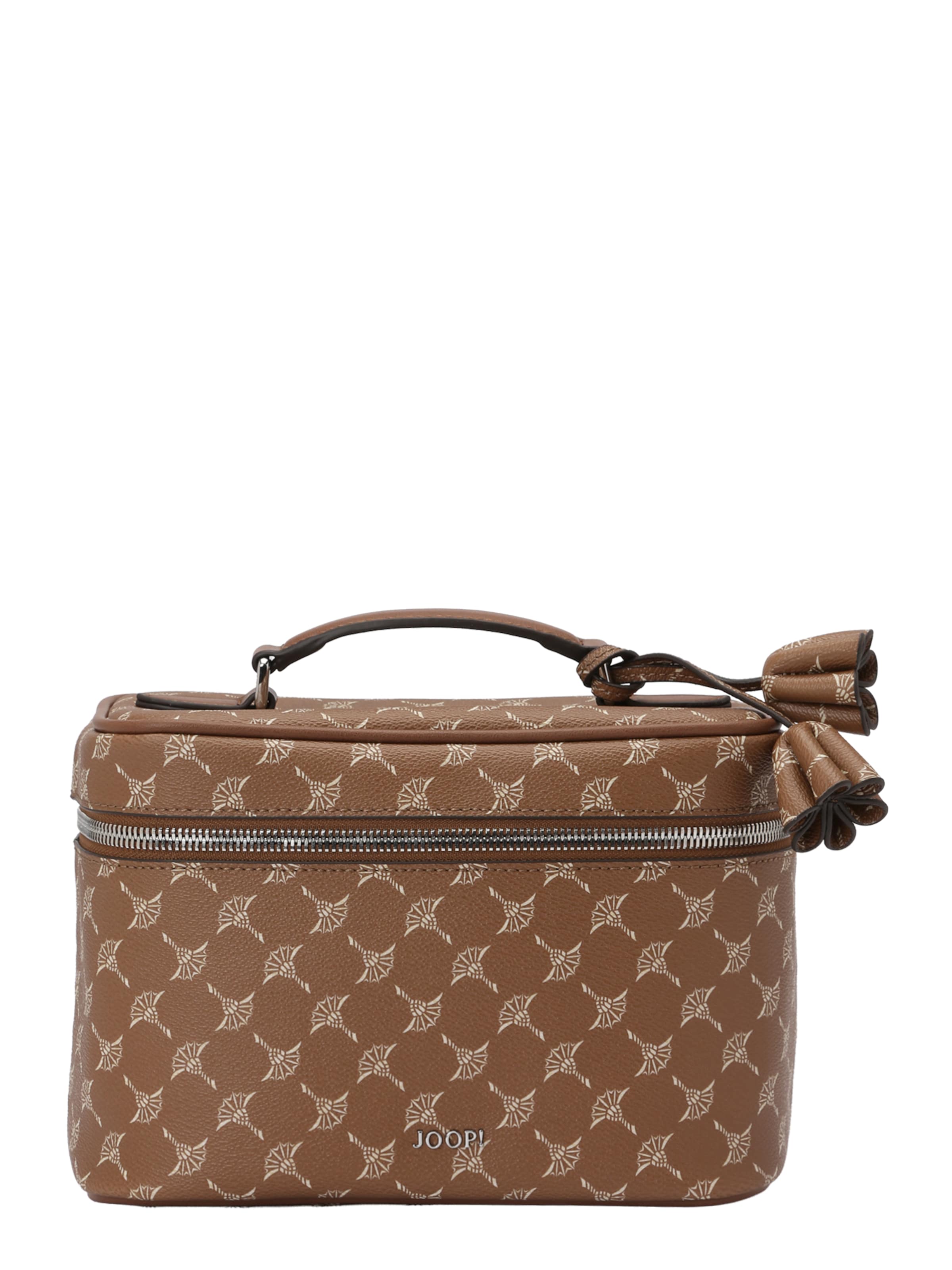 Beauty case 'Cortina 1.0 Flora' di JOOP! in marrone: frontale