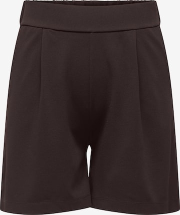 Regular Pantalon à pince ONLY Carmakoma en marron : devant