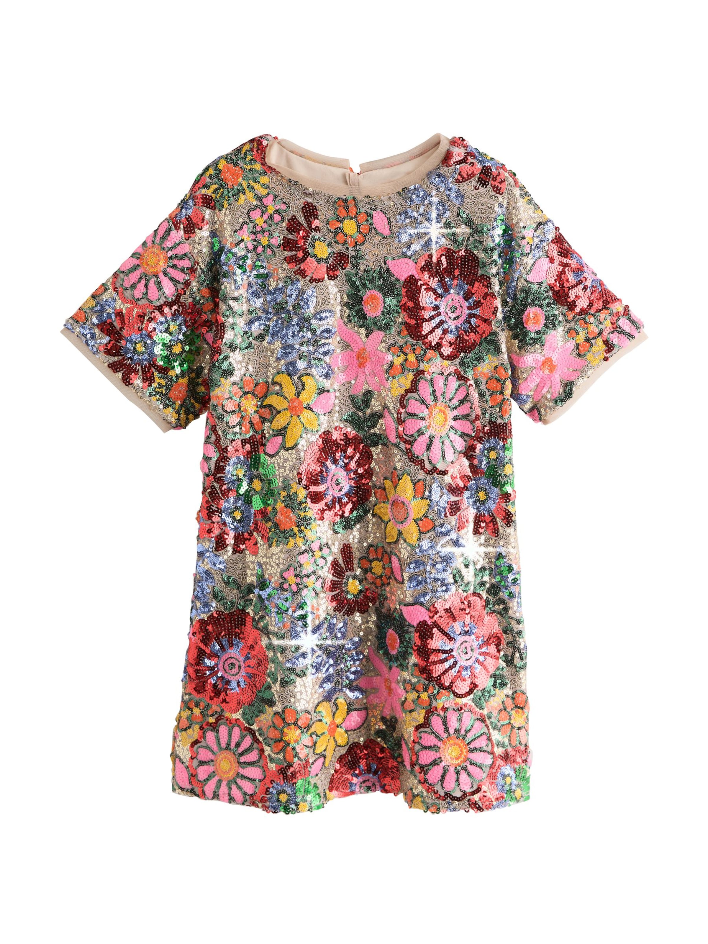 Next Jurk in Roze: voorkant