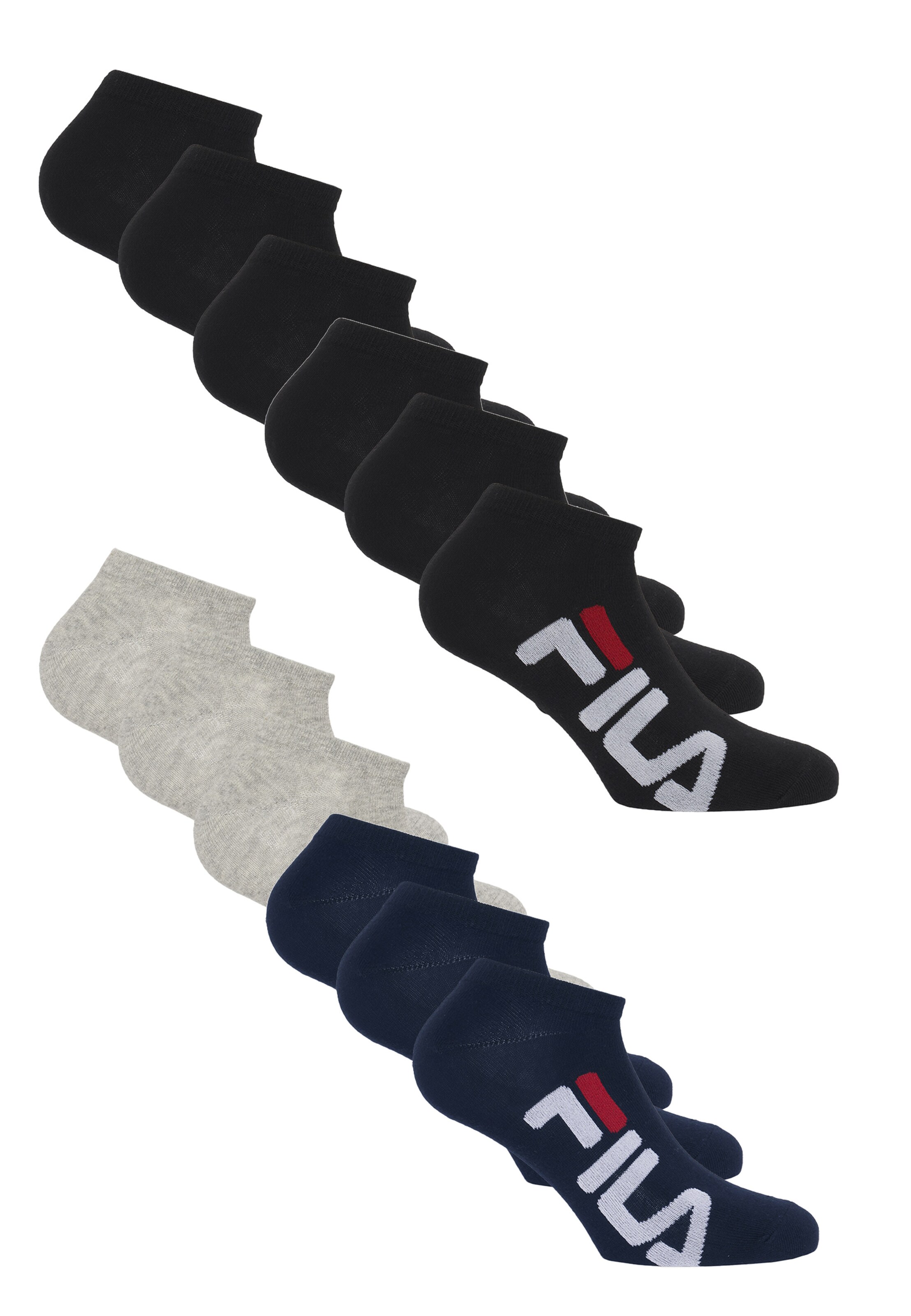 FILA Socks in Blue: front
