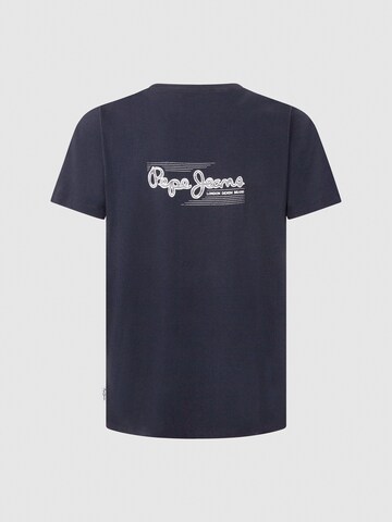Pepe Jeans T-shirt 'Single Cliford' i blå