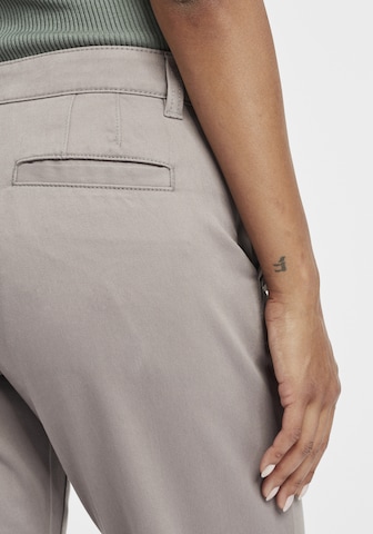 Oxmo Regular Chino Pants 'Doneta' in Grey