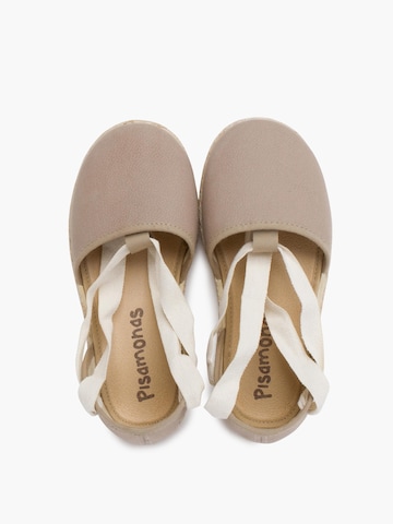 Sandales Pisamonas en beige