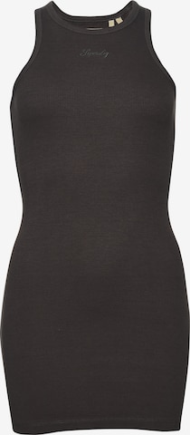 Superdry Kleid 'Code Essential' in Grau: predná strana