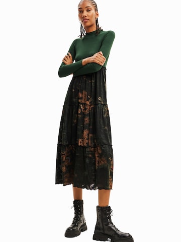 Desigual Šaty 'LENA' – zelená: přední strana