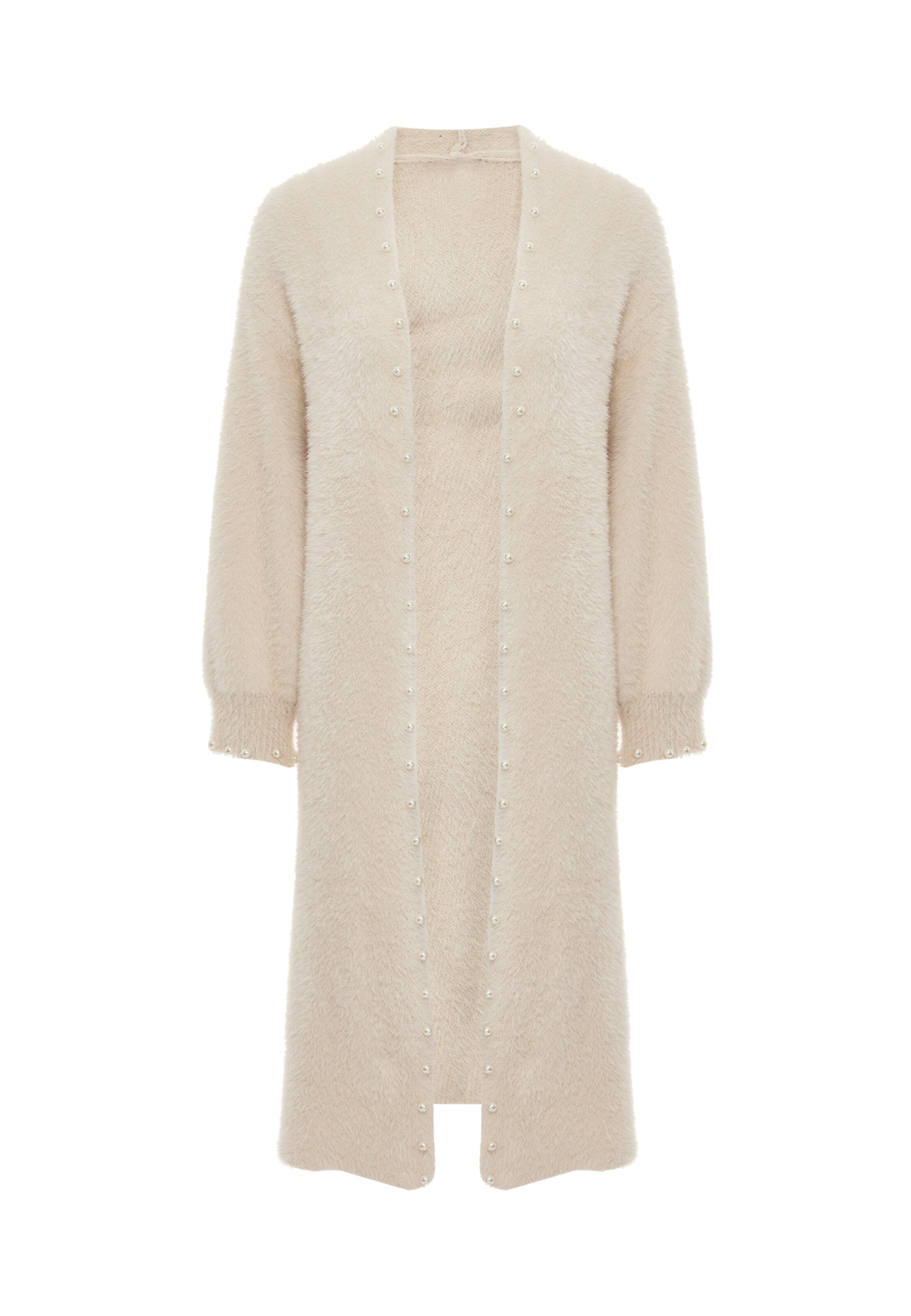 NALLY - Casaco de malha em bege: frente