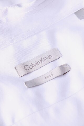 Calvin Klein Button Up Shirt in L in White