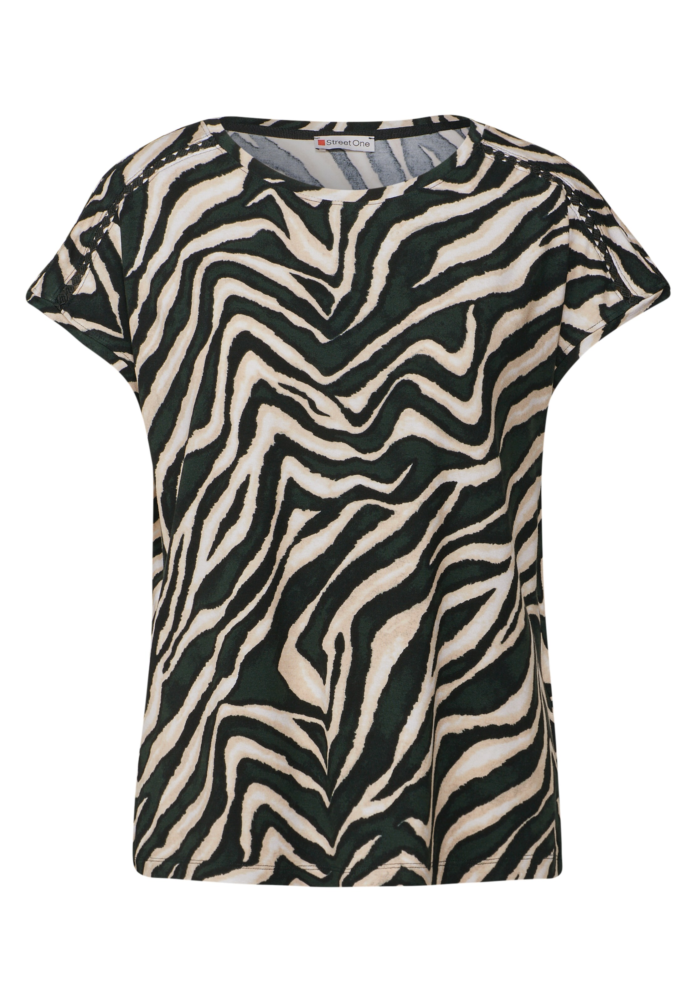 STREET ONE Shirt in Black: front