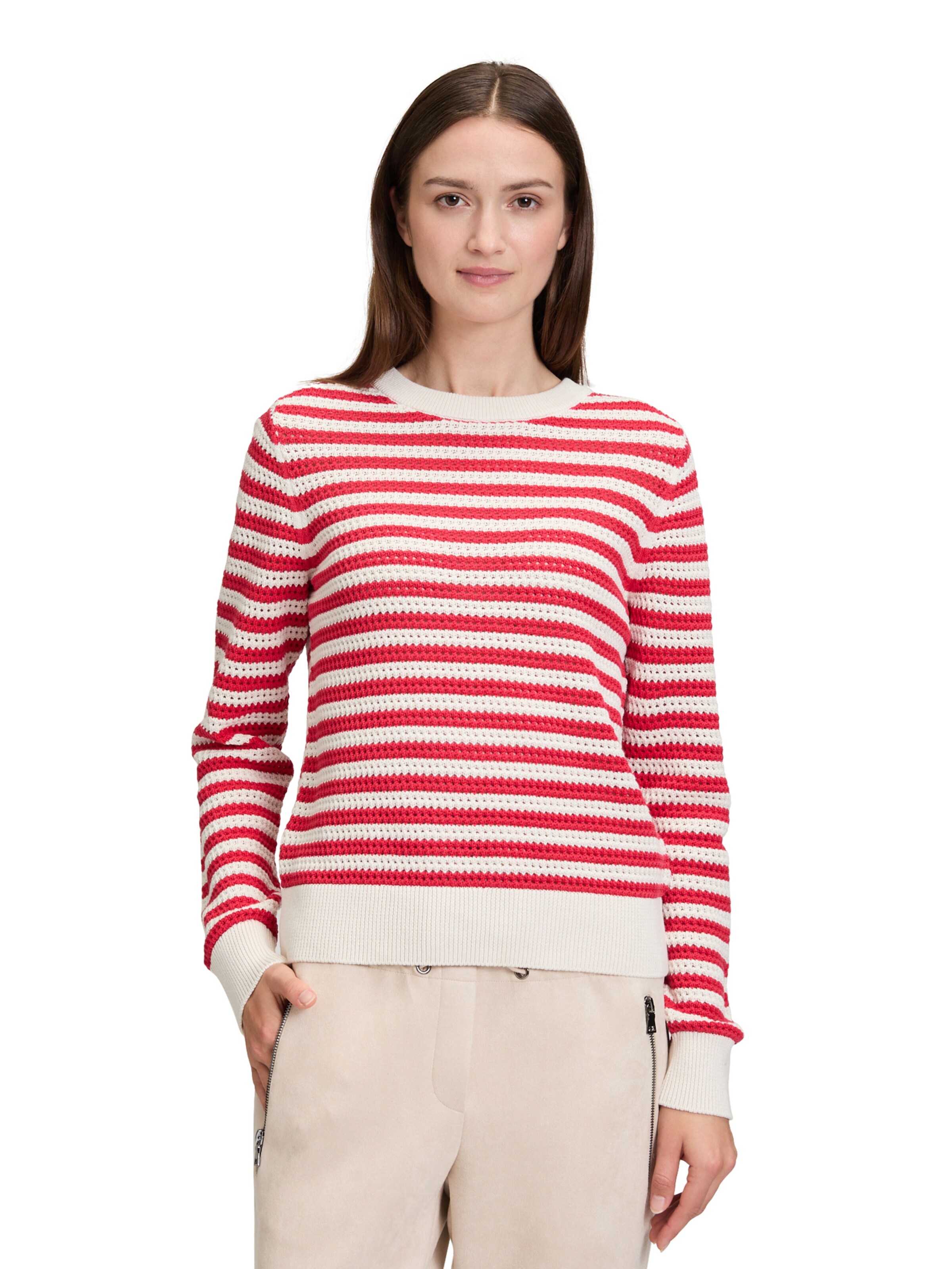 Betty & Co Sweater in Red: front